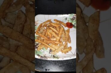 crispy french fries #cooking #food #viral #youtubeshorts # crispy french fries # french fries