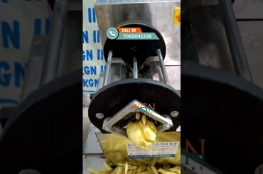 Industrial French Fry Machine | Fast Food Production Machine | KGN Industry