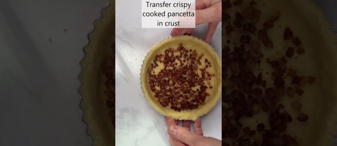 Quiche Lorraine with Tomatoes