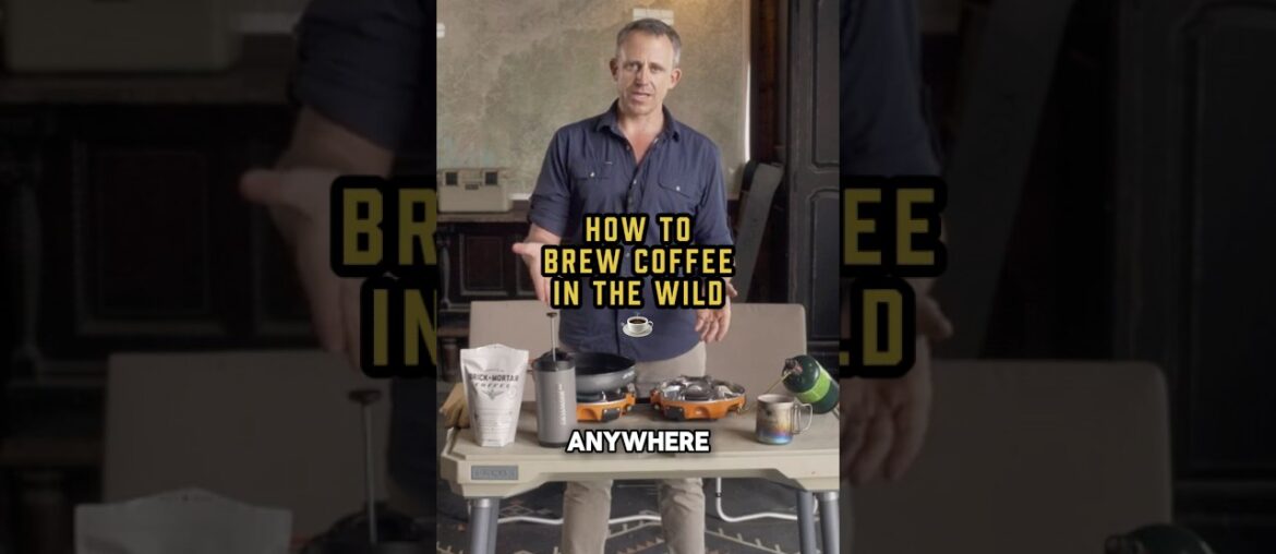 There’s something about brewing coffee in the wild… 🌄#campcoffee #slowmornings #coffeeonthego