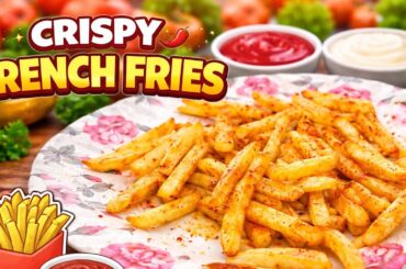 Crispy French Fries at Home 😋 | Street Style Recipe | Perfect & Crunchy