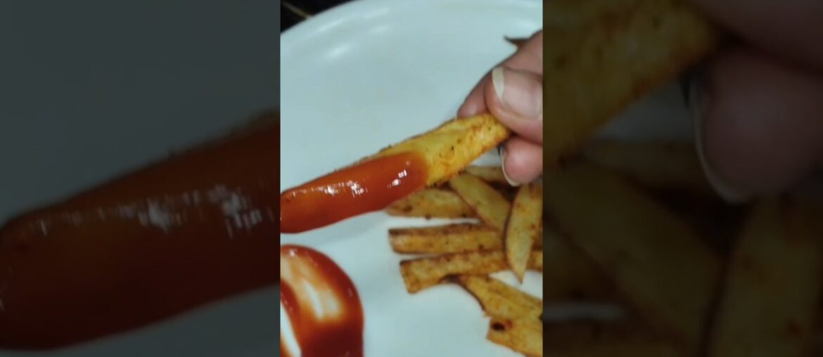 french fries 🍟#yummmmy #foodie #recipe #cooking #airfryer #shorts