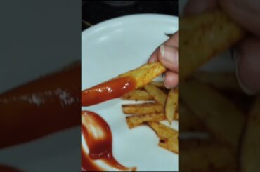 french fries 🍟#yummmmy #foodie #recipe #cooking #airfryer #shorts