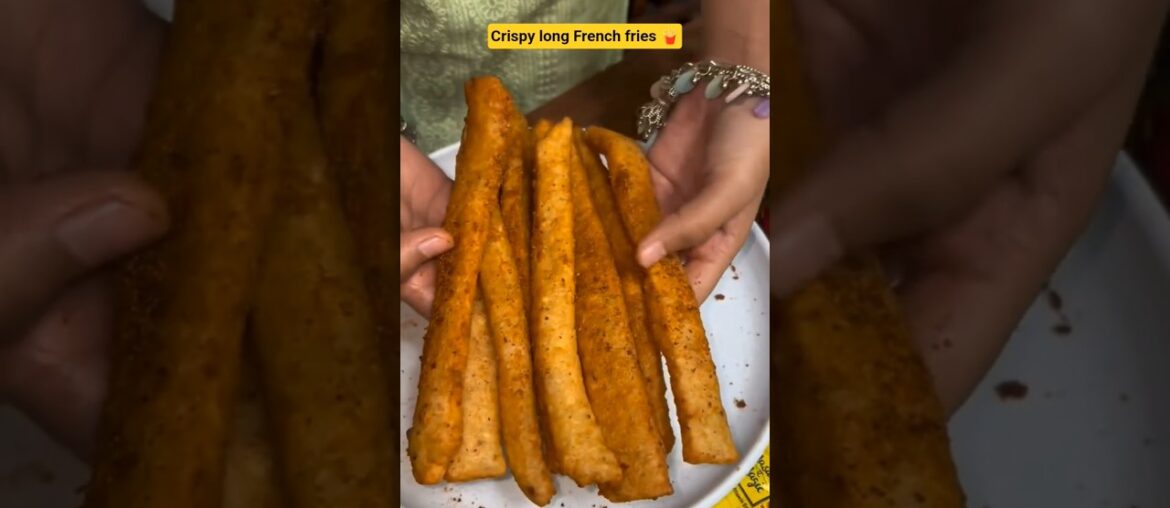 Crispy paneer long french fries recipe🍟#shorts