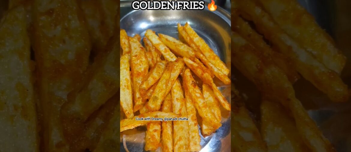 Crispy French Fries 😍 | Street Style #Shorts#ytshorts #food #foodie #trending #recipe #cooking#fries