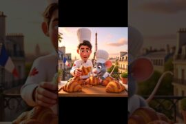 “Why French Food Hits Different”🇫🇷#shorts #ai #3dcartoon#ratatouille #AIAnimation#food #new #france
