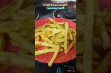 French fries recipe👌🏻😍| #youtubeshorts #jiyadeep #esyrecipe #homemadefood #trendingshortsnow