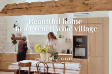 Home tour: beautifully renovated house in a French wine village