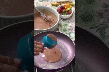 Chocolate Heaven Crepes #chocolate #chocolaterecipe #crepe #dessert #dessertrecipe #recipe #homemade