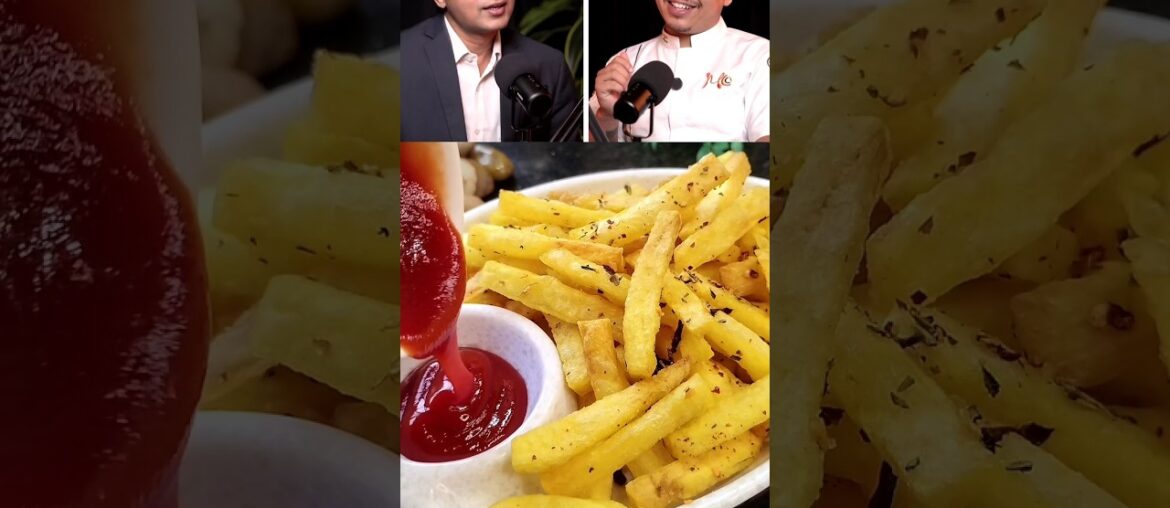 Crispy French Fries by Chef Michael 🍟 #frenchfries #crispyfries #crispyfrenchfries #shorts