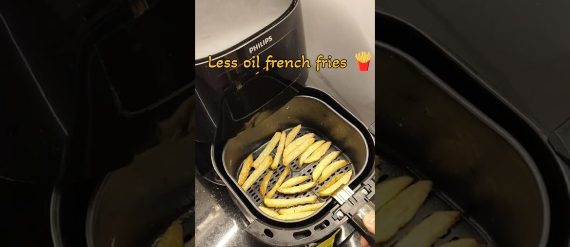 less oil french fries 🍟||easy airfried french fries recipes ||trending #ytshorts