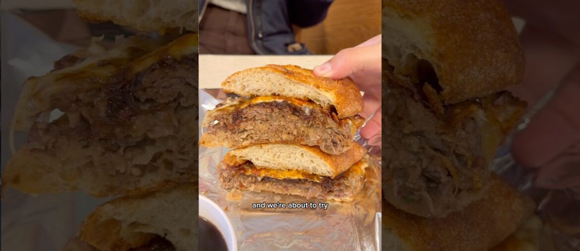 Honest review of Salt Hanks $34 French Dip sandwich in NYC