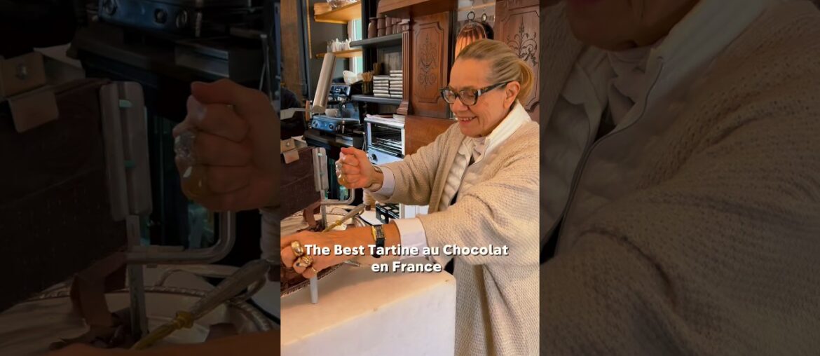 The Best Tartine au chocolat de France 🍫👌🏼 #food #chocolat #france