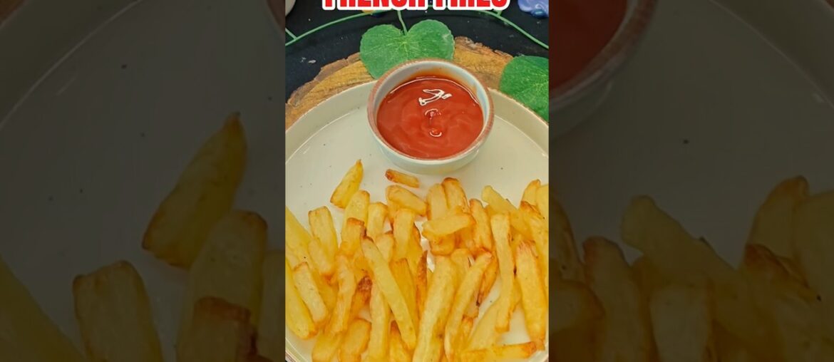 Crispy Air Fryer French Fries | Easy Homemade Potato Fries Recipe 🍟#shorts