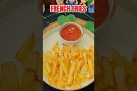 Crispy Air Fryer French Fries | Easy Homemade Potato Fries Recipe 🍟#shorts