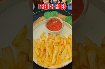 Crispy Air Fryer French Fries | Easy Homemade Potato Fries Recipe 🍟#shorts