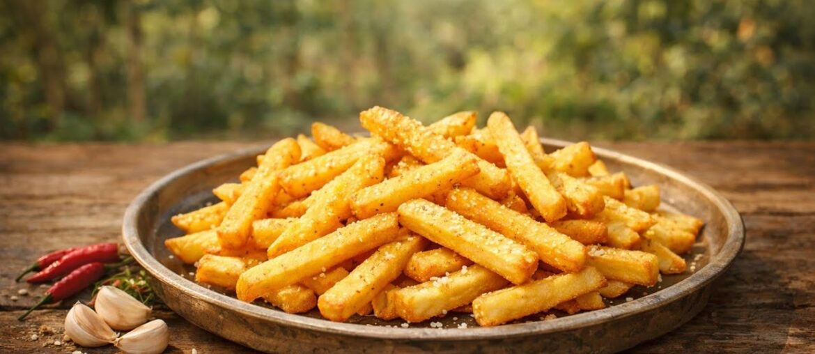 French fries recipe in Village cooking | French fries recipe | #frenchfries