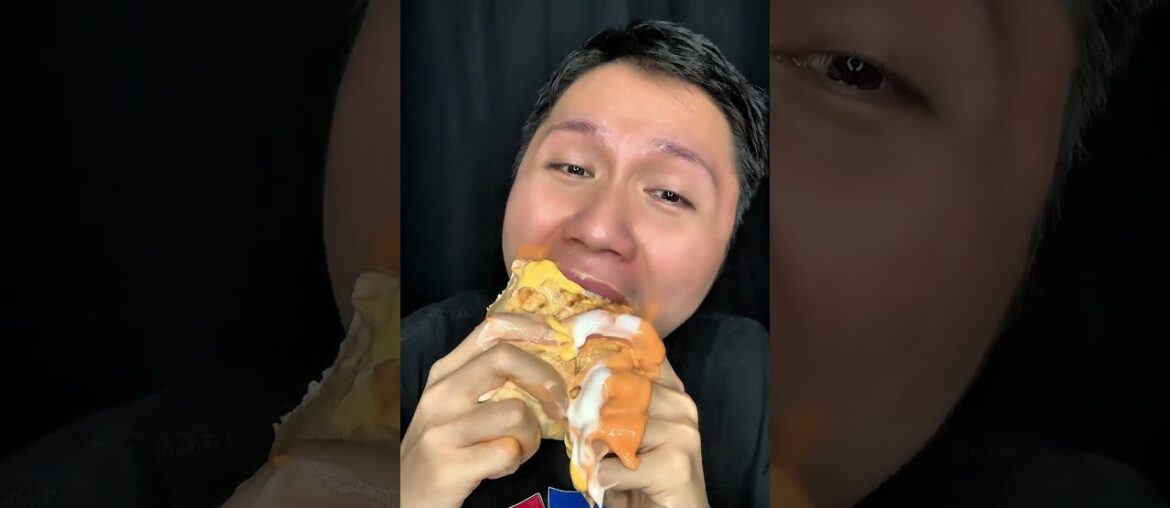 ASMR Mukbang French Tacos #food #shorts #asmr