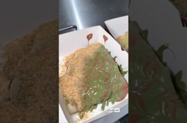 Crepe with crispy vermicelli katayfi #chirazgourmet