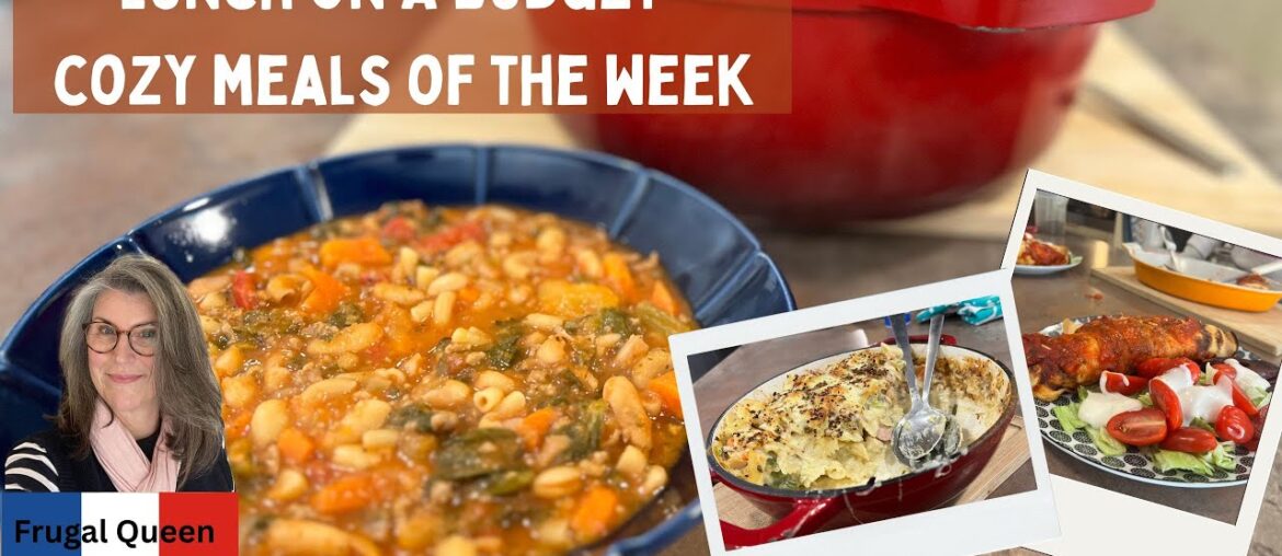 Lunch on a budget- cozy meals of the week #mealsoftheweek #food #whatsfordinner #frugal Lunch on a budget- cozy meals of the week #mealsoftheweek #food #whatsfordinner #frugal