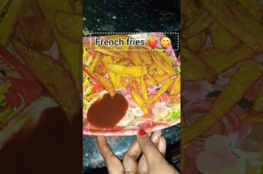Perfect crispy french fries🍟 😋   #popular #food #trending #frenchfries #recipe #foodvideos #ytshorts