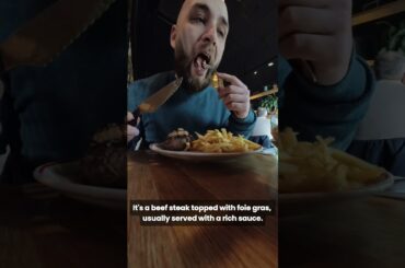 Eating at a Restaurant in France 🇫🇷🍽️ #travel #restaurant #frenchrestaurant #france