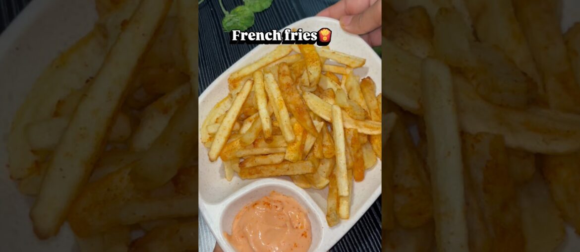 Super Crunchy French Fries at Home Easy Crispy Fries Recipe with PeriPeri Dip #shorts #fries #recipe Super Crunchy French Fries at Home Easy Crispy Fries Recipe with PeriPeri Dip #shorts #fries #recipe