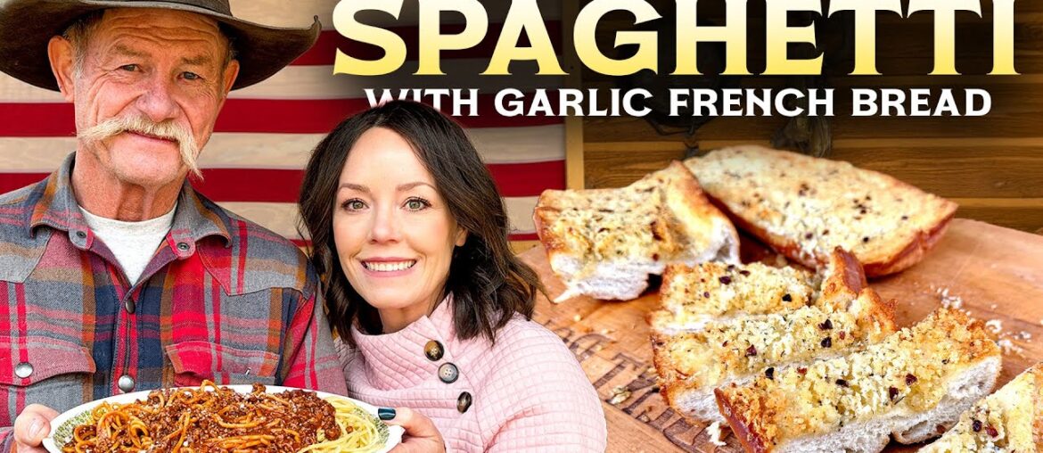 This One Secret Ingredient Makes the Best Spaghetti Ever! PLUS Easy Garlic Bread This One Secret Ingredient Makes the Best Spaghetti Ever! PLUS Easy Garlic Bread
