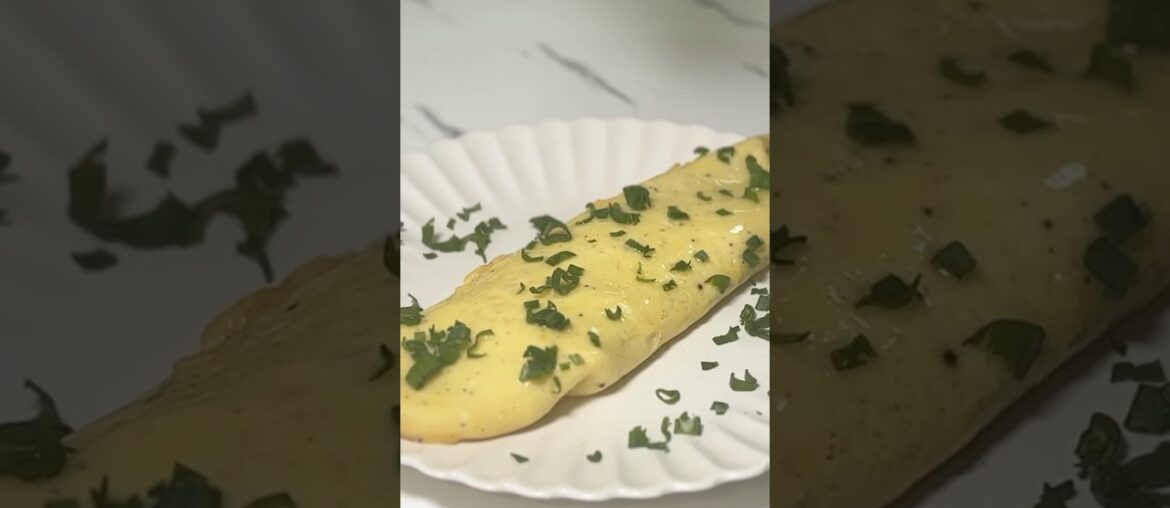 Perfect French Omelette 🤍 So Soft Inside #easycooking #food #easyrecipe #breakfastrecipe #eggrecipe