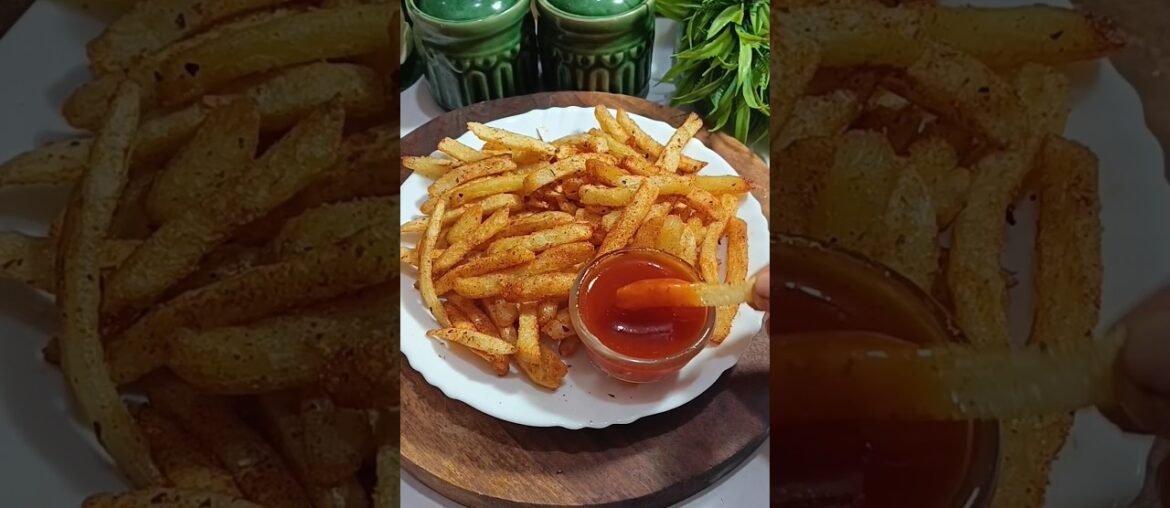 Super 😍 Crispy French Fries 🍟😋| Easy and Quick Recipe #recipe #food #shorts #frenchfries #cooking