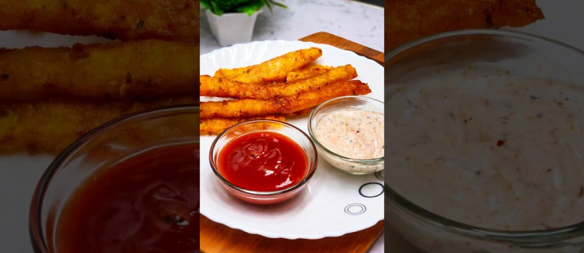 Perfect Long French Fries Recipe,😋#shorts