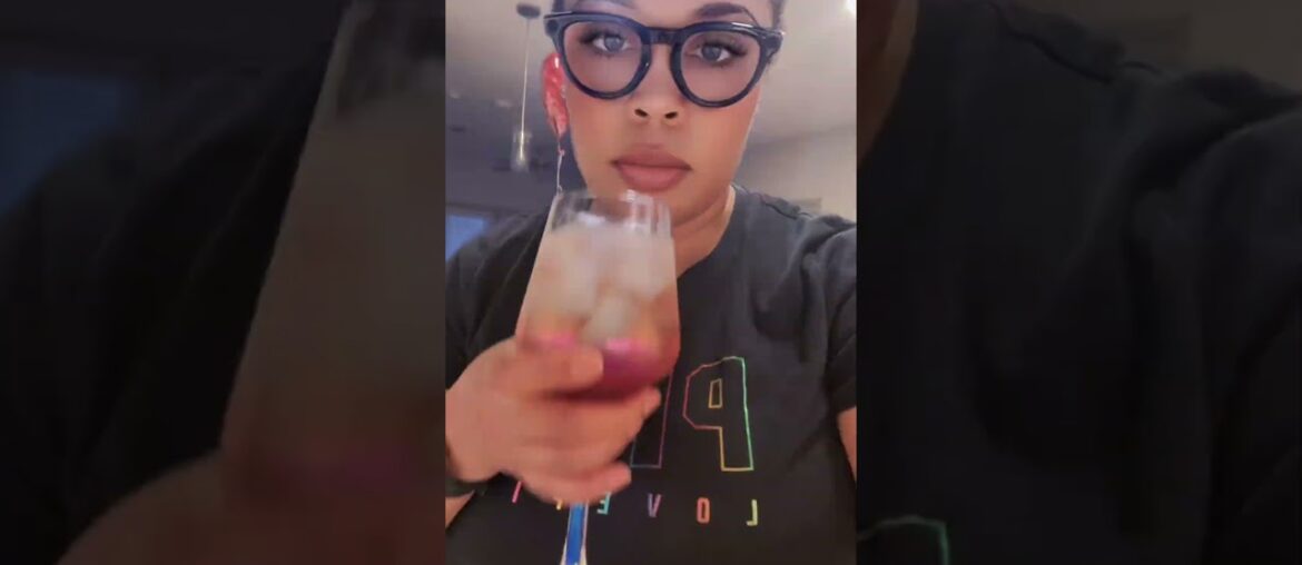 Raspberry French 75 from @totalwine #explorepage