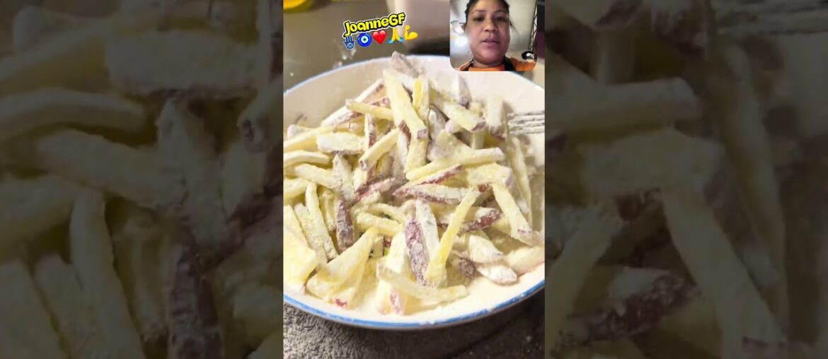 I tried this homemade French fries #cooking #youtubeshorts #recepi #homemadefood #yummy