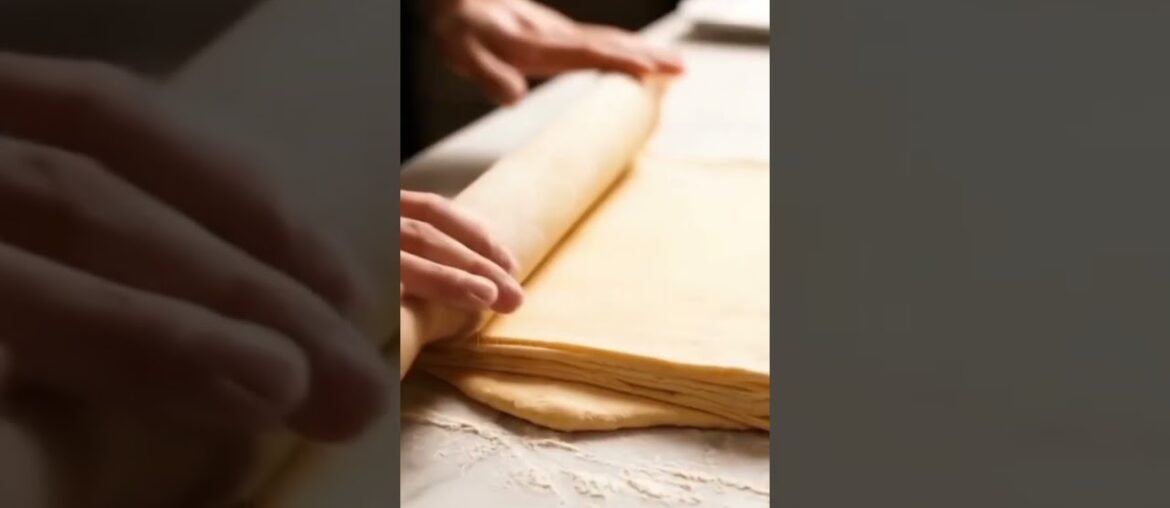 “Classic French Croissant 🥐 | Buttery, Flaky & Bakery-Style Perfection” #cookingshorts #food