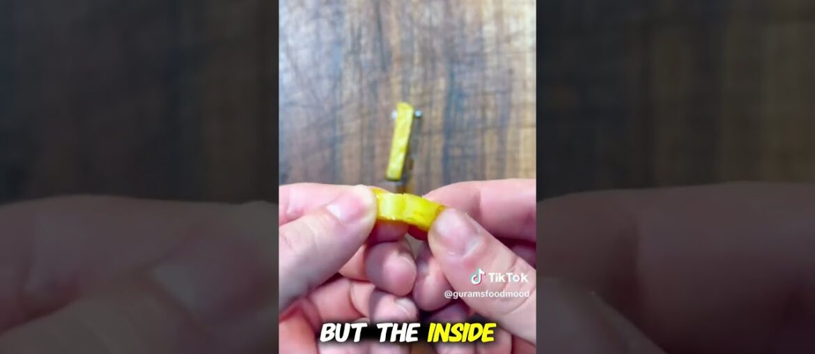 The Science of the Perfect French Fry 🍟 #food #cooking #recipe #lifehacks #science #satisfying #fyp