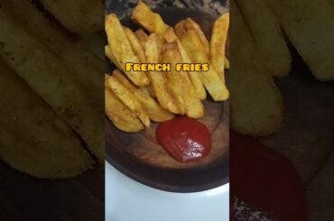 crispy french fries|2 ingredients recipe |kids favourite@cookwithprachi #frenchfries #party#food