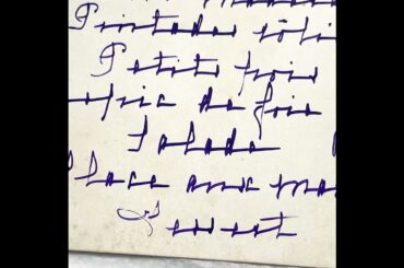 1898 French Menu Postcard | Historic Handwritten Dinner Document