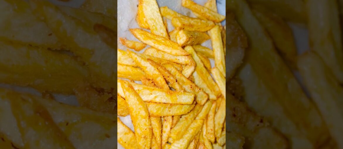 Crispy French Fries! (McDonald's Style) 😱 #viral #recipes #mcdonalds #yosho