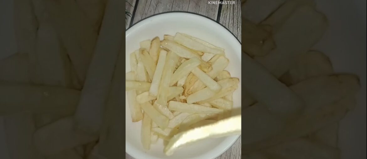 Instant Crispy French Fries Recipe#shorts#foodanazaika.