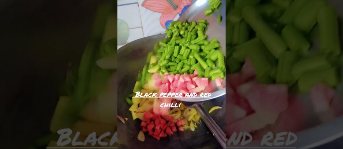 how to make the vegetable of french beans , potatoes and carrot 🥕😋