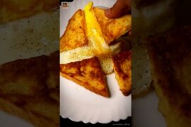 Delicious French Toast🤤♥️| French Toast😋🔥| Crispy Egg Toast🍳| ASMR🎙