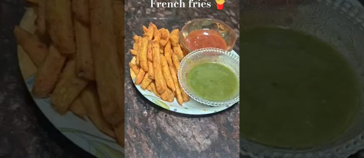 French fries 🍟 Homemade Recipe #frenchfries #recipe #food #viral #testycooking #delicious #cooking