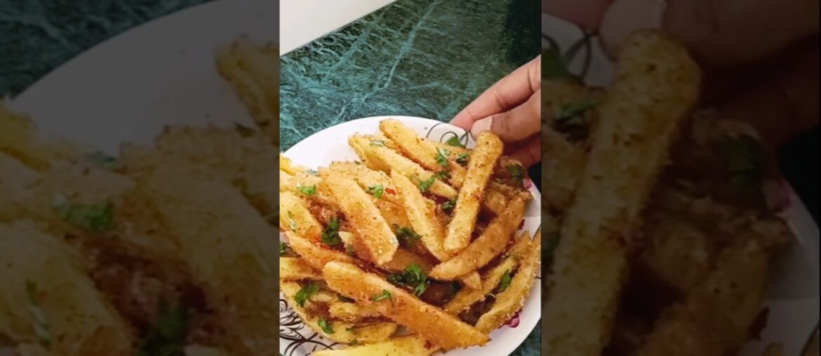 Crispy French Fry Recipe |😋#shorts #cooking #recipe #snake