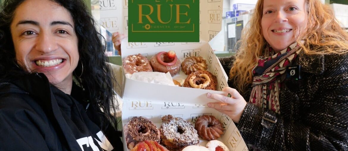 BRIOCHE STYLE GOURMET DONUTS | LA RUE FEB MENU | FERRERO ROCHER & FRENCH TOAST DONUT #Donutventures