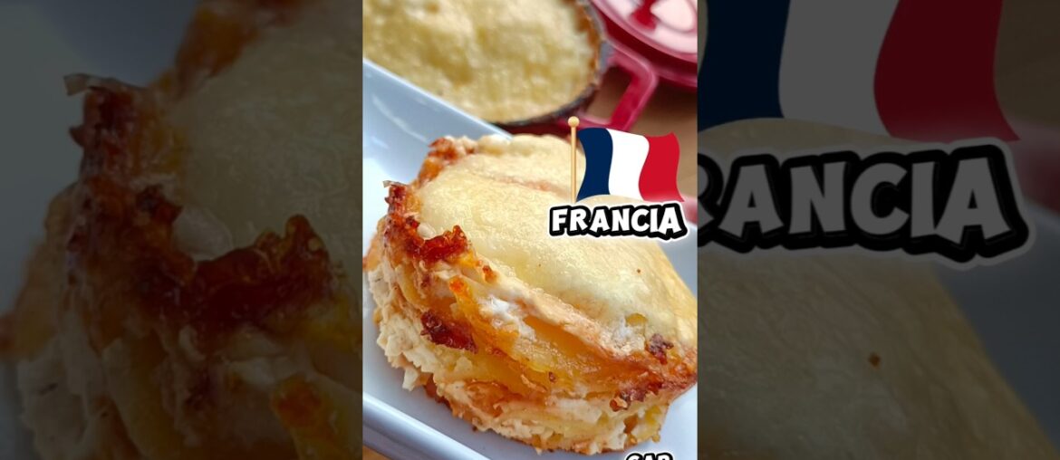 Gratin Dauphinois 🇫🇷 en #airfryer #freidoradeaire #viral #recetas #fyp #france #comida
