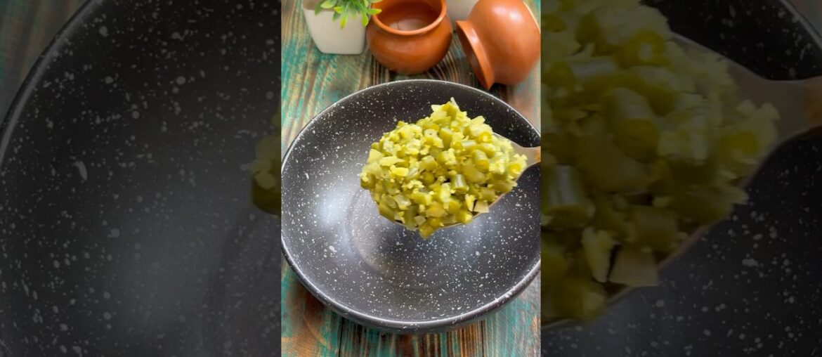 Zero oil beans bhaji or French beans Subzi #goanrecipes