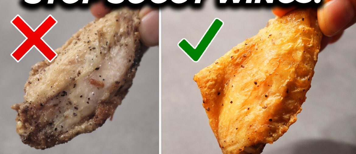 I Made Air Fryer Chicken Wings This Way and They Came Out INSANELY Crispy I Made Air Fryer Chicken Wings This Way and They Came Out INSANELY Crispy