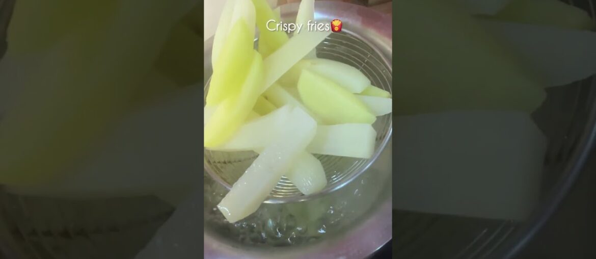 || easy and tasty french fries recipe || by shamima kitchen || #frenchfriesathome