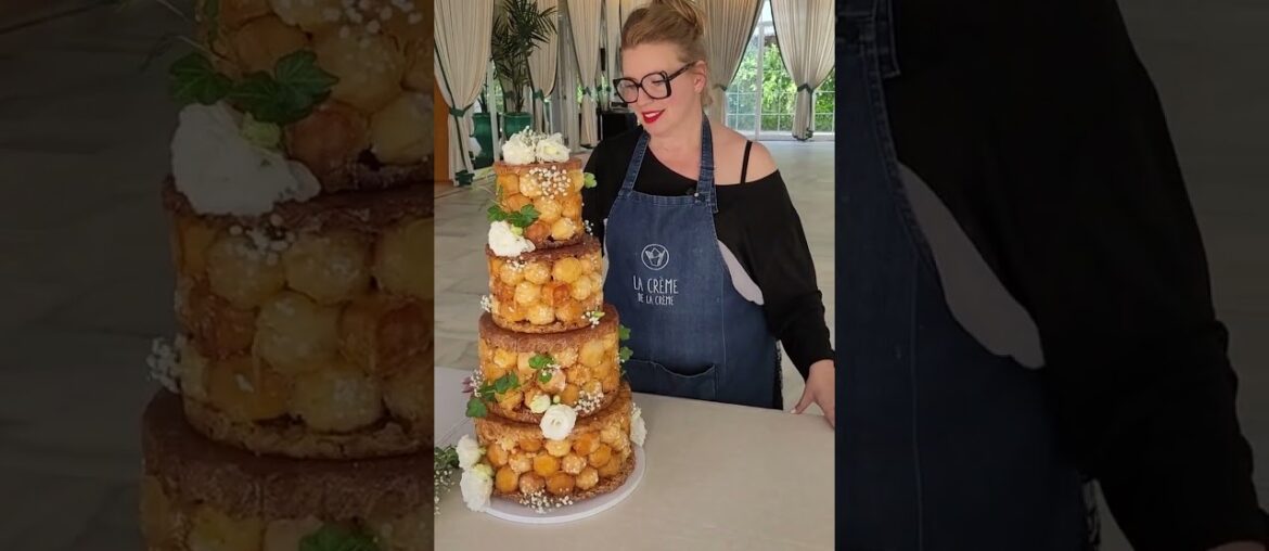 Hemos hecho una espectacular Tarta Croquembouche pièces montées 🎂 para una boda en Villa Luisa Hemos hecho una espectacular Tarta Croquembouche pièces montées 🎂 para una boda en Villa Luisa