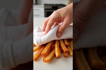 ASMR Frying French Fries.🍟 #ai #aivideo #asmr #french #fries #asmrvideo #youtubeshorts